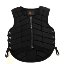 승마복 상의 승마용 경기복 보호용 숏 용품 조끼 방호 장비 안전 패딩 남성 여성, 옵션1, 블랙S(145-155CM)