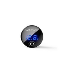 Dc 5 v-48 v led 패널 디지털 전압 자동차 오토바이 배터리 용량 표시 측정기, 블루 주도