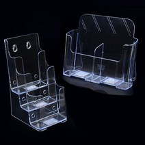 스탠딩 2칸 카달로그 꽂이 4단 3층 2계단 팜플렛 전단지 병원 전시회 은행 A6, 제품선택