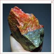 원석 혈석 Blood Stone 332g 전시대무료+보증서