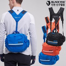 블랙야크 남자 여자 단기산행 여행용 미니 등산힙색 등산가방 소형배낭 BAC숄더힙색AD, RED