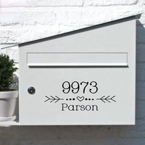 붙이는 벽지 셀프 웨인스코팅 템바보드 풀바른DIY 주소 사서함 실루엣 데칼 벽지 이동식 접착제 벽화 비닐, 07 Silver_02 22x10 cm