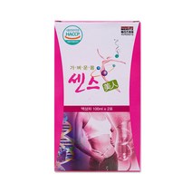 센스미인 파우치 100ml x 2포 (1세트) 장청소 쾌변, 1세트