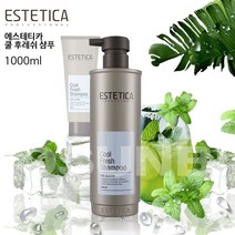 더위 탈출 쿨 샴푸 모음전1, 에스테티카 쿨 후레쉬 샴푸 1000ml