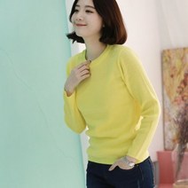 [웬디즈갤러리]로즈 라운드 니트 MKN003