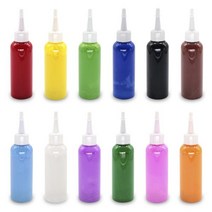 우드락물감 스치로폼물감 100ml 12칼라, 밤색