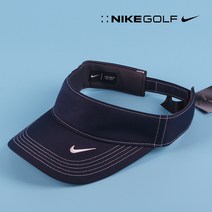 나이키골프 드라이핏 스우시 바이저 썬캡 429466 썬바이저, 네이비