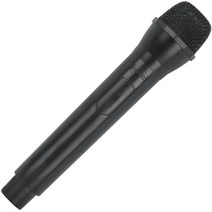 마이크 소품 의상 헤드헬드 가수 텔레마케터 Accs 코튼 슬리브 포함, B Black