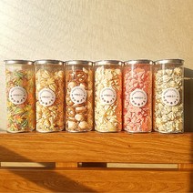수제 머랭쿠키 중간통 큰통 6가지맛, 중간통(35g), 솜사탕