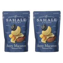 사할리스낵스 베리 마카롱 아몬드 믹스, 198g, 2개