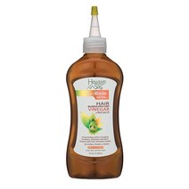 애플 사이더 식초 인스턴트 헤어 밸런서 & 디테글러 8 fl oz âœ” 블랙 캐스터 오일 - 헤어 스트라이핑 PH 밸런서 - 100% 자연 수리 트리트먼트 Hawaiian