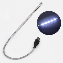 USB LED 북라이트 북램프 독서등 도서관 스탠드 조명, 화이트빛5구