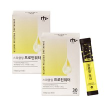 스파클링 프로틴 가수분해 유청 단백질 워터 레몬맛 쉐이크 아미노산 펩타이드 프리바이오틱스 10억 유산균 비타민B2 고함량, 60포