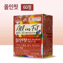 올인핏 모나콜린K 홍국 은행잎추출물 플라보놀배당체 60정, 1개