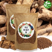 신영몰 국산 칡환 갈근환 300g 국내산 칡 뿌리 90% 함유, 2개