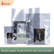 스키 스노우보드 가방 스키부츠가방 캐리어 100Pcs 정전기 방지 차폐 백 ESD 오픈 탑 패키지 전자 액세서리 보관 포장, [03] 60x90mm