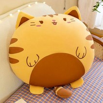 국경 새 고양이 베개 크리 에이 티브 귀여운 애니메이션, 60cm 0.8kg, 노란색