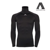 AP-01 23 어썸스타 코르드히트2 롱폴라 동계용 야구 기모언더티 언더셔츠 스판티(블랙)