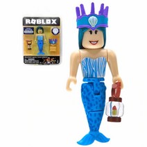 Roblox 골드 컬렉션 네버랜드 라군 크라운 컬렉터 인어 싱글 피규어 팩 독점 가상 아이템 코드 포함