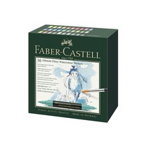 파버카스텔 알버트뒤러 수채 마커 세트 전문가용 160330, 30색, 1세트