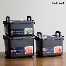 1+1 락앤락 공기차단 김장 김치통 9.5L 11L 14L, 락앤락 숨쉬는김치통_875BDG (14Lx2개)