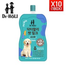 [닥터할리] 강아지전용 펫밀크 시니어 1박스 10개입, 상세 설명 참조, 색상:선택 / 사이즈:단일상품, 상세 설명 참조