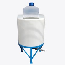 대용량 약품 혼합기 배합기 공압 교반 탱크 PE 버킷, 100L+0.75KW (380V)