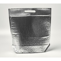 보온/보냉팩 은박 손잡이/ 지퍼백 잠금 10매 소 대 사이즈, 2. 대(340x300)-10매