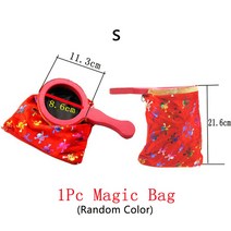 마술도구 마술사 1pc 매직 트릭 체인지 백 초보자 마술사 소품 매직 유니버셜 백 컬러, s