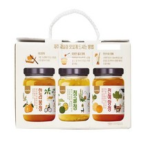 제주 과일청 미니세트 (한라봉청100g 청귤청100g 천혜향청100g)