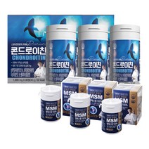 김오곤원장의 28청춘 콘드로이친 3개월분 + 김오곤 관절보 MSM 3개월분, 단품, 01_콘드로이친(3통)+관절보MSM(3통)