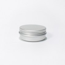 모든유통 60ml 알루미늄 틴케이스 크림 용기(일반 투명), 일반