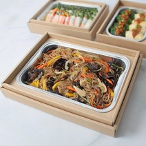 삼부팩 케이터링 박스set 조립 완제품 파티박스 대b호_49, 1박스, 5set