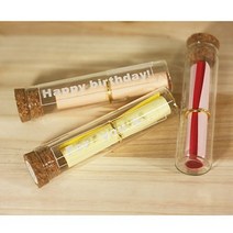 [핫트랙스] 자연과사람 [유리병편지] 병카드 (대) 병카드-happy birthday(생일)