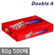 더블에이 스마트카피 A4 복사용지(A4용지) 80g 500매 1권
