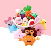 애구애구 강아지 장난감 이갈이 애착 인형/ koonshop 쿤샵, 삑삑 친구들 매운고추