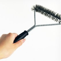 바비큐 그릴 청소솔 철제 브러쉬 석쇠 고기불판 솔 기름때 찌든때