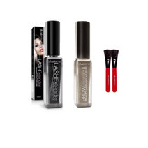 디바덤 래쉬 익스텐더 + 브로우 익스텐더 애쉬블론드 + 빨간브러쉬 2p 세트, 8세트, 래쉬+브로우+브러쉬2p