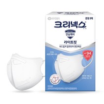 크리넥스 KF94 입체형 마스크 중형 (8매입) 1박스, 8매입