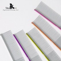 TAA 타콤 비숑콤 빗 애견 전문가용 푸들 브러쉬 피아노콤 강아지콤, 1. TAA콤 - FA19 - 퍼플