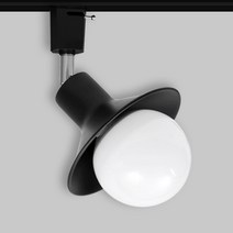 리브하우스 레일 조명 인테리어 카페 거실 주방 식탁 전등, 08 미니갓_블랙