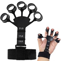 Sibba 손가락 강화제 조절 가능한 그립 근력을 위한 운동 트레이너 손 테라피 및 암벽 등반용 팔뚝 강도 그립스터 572895