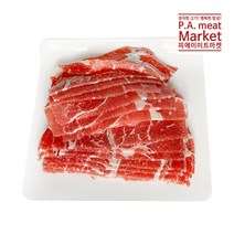 피에이미트마켓 미국산 초이스등급 소목등심 불고기용 500g, 1팩