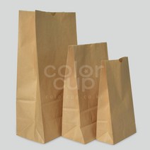 식품포장 내유지(코팅) 각대봉투 무지 (대) 1000매, 단품