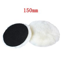 5 가지 크기 75-180mm 양모 연마 디스크 왁싱 버핑 자동차 페인트 케어 폴리셔 패드 자동 세척 액세서리, 주황색
