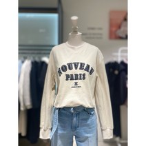 [듀엘] 듀엘 자수포인트 맨투맨 (D232MSM043)dewl