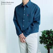 맨즈북 L-4XL 레이어드 남자 루즈핏 셔츠 포켓남방 데일리룩