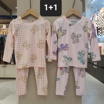 모이모이깜피 (엑스코)1+1맨살에 닿는 부드러움과 가볍지만 따뜻한 피치소재9부내의/ 베어프랜즈(PK)+루이스