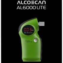 고성능 음주측정기 AL6000Lite/음주측정기/AL6000Lite/음주감지기/혈중알콜농도측정기/음주단속/휴대용음주측정기, 1개