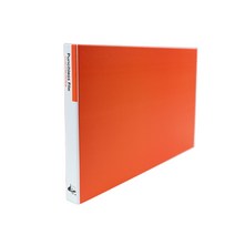 플러스샵 세금철 레버화일 A5 5색상 합지 2개입, 주황(1+1)